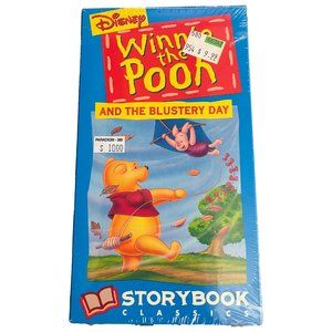 Vintage Winnie The Pooh A The Blustery Day VHS Tape Sealed 1990s Disney